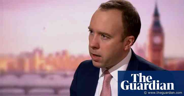 New Covid strain 'out of control', says Matt Hancock – video