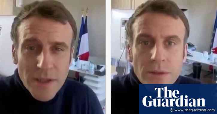 'It can affect anyone': Macron urges French to follow rules after contracting Covid – video