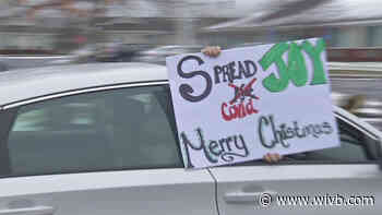 Clarence retirement community enjoys holiday car parade from families