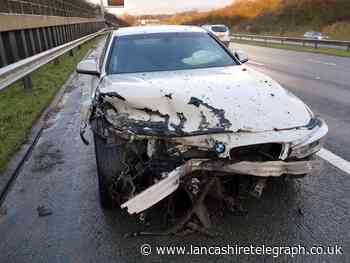 BMW drink-driver crashed car into M6 central reservation