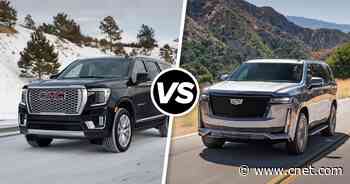 2021 Cadillac Escalade vs. GMC Yukon Denali: Same bones, different price video     - Roadshow