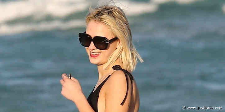 Maria Bakalova Enjoys The Sunshine in Miami On The Beach With Friends