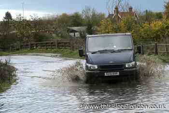 Rain weather warning before Christmas for London, Hertfordshire, Essex