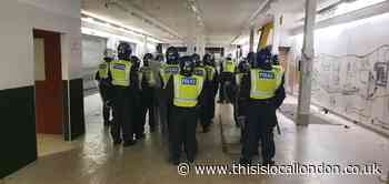 Police break up raves as London is placed into Tier 4