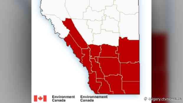 Snowfall warnings blanket southern Alberta, upward of 50 cm expected in some areas