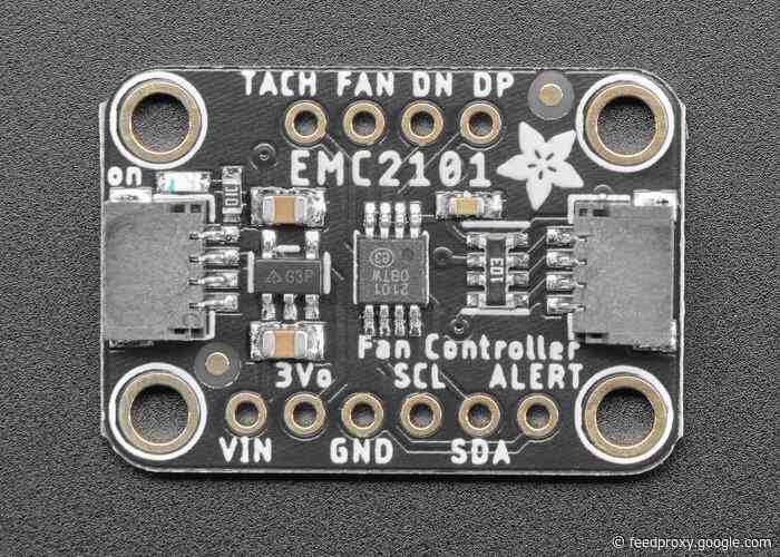 Adadfruit EMC2101 I2C PC fan controller and temperature sensor