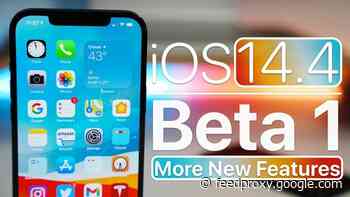 More iOS 14.4 features revealed (Video)