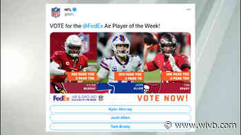 Josh Allen named nominee for FedEx Air NFL Player of the Week
