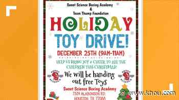 Here's a list of toy drives happening across the Houston area for families in need - KHOU.com