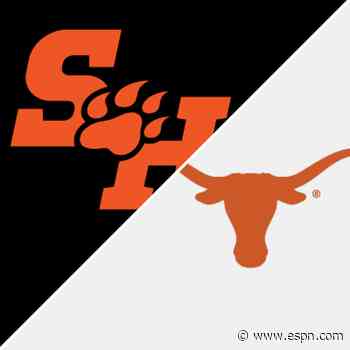 Sam Houston State vs. Texas - Game Recap - December 16, 2020 - ESPN