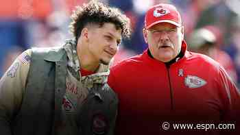 Chiefs' Andy Reid on Patrick Mahomes changing his profile pic: 'Thanks for making me feel young'