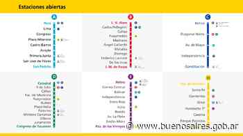 Sumamos cinco estaciones al servicio del subte | Noticias - buenosaires.gob.ar