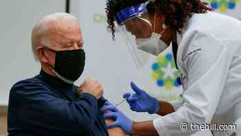 Biden receives first dose of coronavirus vaccine publicly