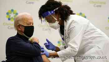 Biden gets Covid vaccine and says ‘it is nothing to worry about’