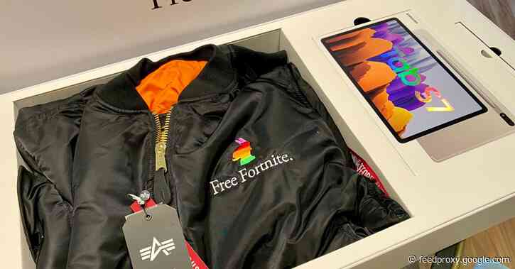 Epic Games continues ‘Free Fortnite’ campaign with Apple-inspired press pack sent to influencers