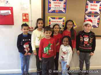 Bolton schools get festive and raise £27,000 for the hospice