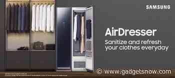 Samsung launches AirDresser smart clothing care solution at Rs 1,10,000