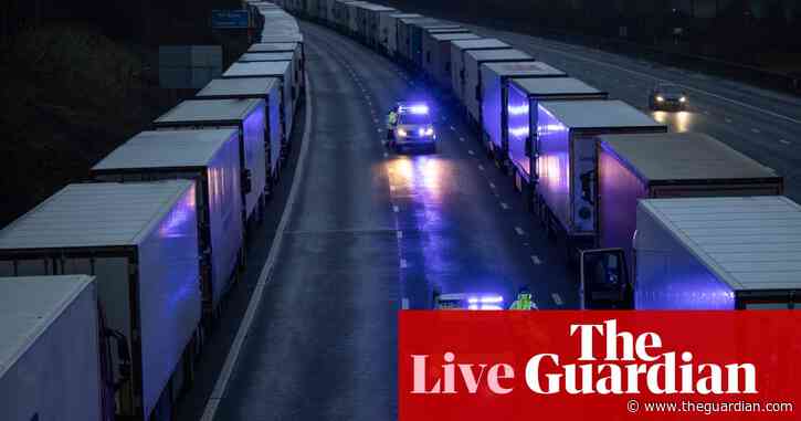 UK stocks, oil prices under pressure as Britain battles to reopen borders – business live