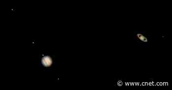 Dazzling great conjunction photos brighten spirits on a dark December night     - CNET