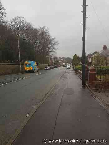 Speed checks on Manchester Road in Accrington
