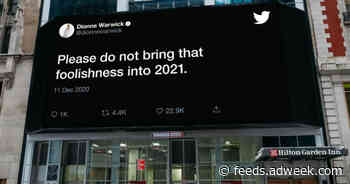 Twitter Billboards Show How We Coped With the Horrors of 2020 by Tweeting About It, of Course