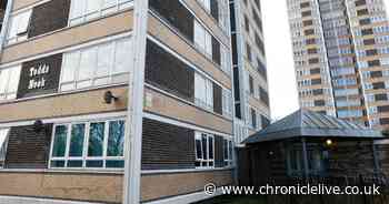 Five people rescued from 13th floor flat after fireworks pushed through door