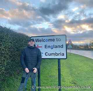 Sankey man is running 30 miles a day from Lands End to John O'Groats