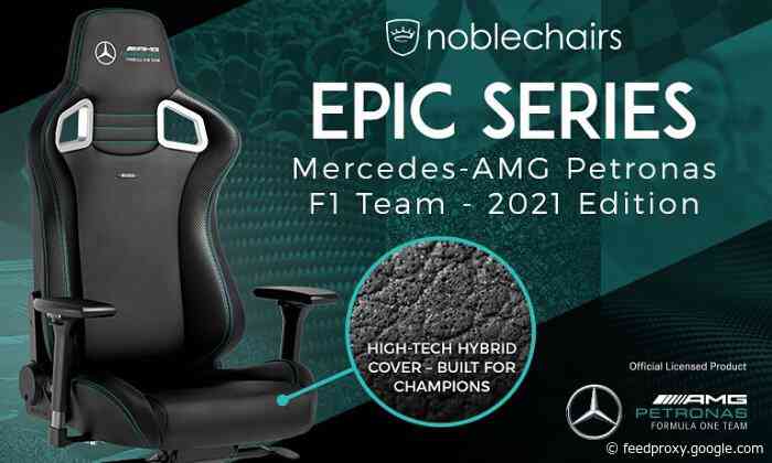 Noblechairs Mercedes-AMG Petronas F1 Team Edition gaming chair $520