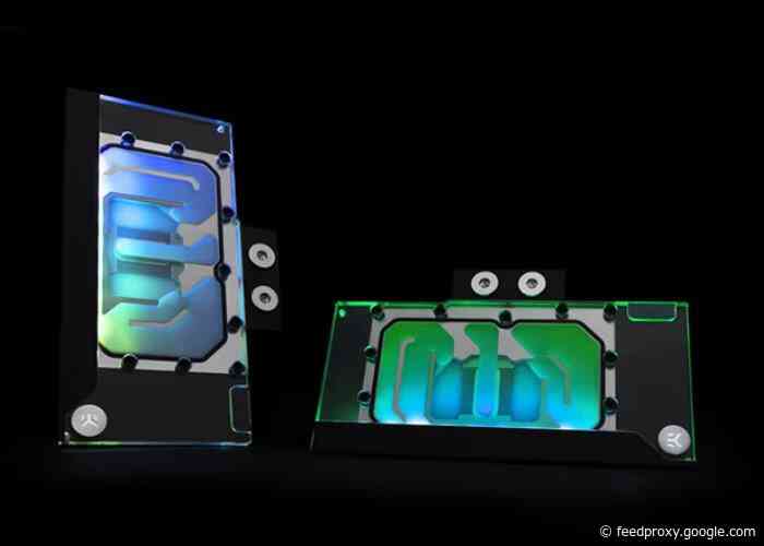 EK Water liquid cooling blocks for RTX 3080 and RTX 3090 graphics cards now available