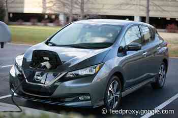 2021 Nissan LEAF starts at  $31,620