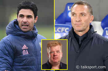 Arteta thinks coaching Arsenal is like FIFA claims Adrian Durham, who backs Rodgers for job and says he could - talkSPORT.com