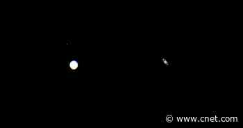 Great conjunction: See dazzling photos of Jupiter and Saturn cuddling up     - CNET