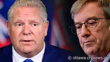Premier's office calls Ottawa mayor 'reckless and irresponsible' for opposing lockdown
