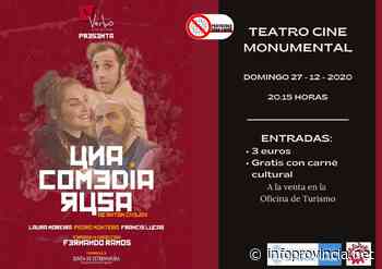 “Una comedia rusa” se representará en Los Santos de Maimona el 27 de diciembre - Infoprovincia