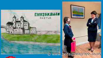 Young artists' festive card designs draw praise from First Minister Foster