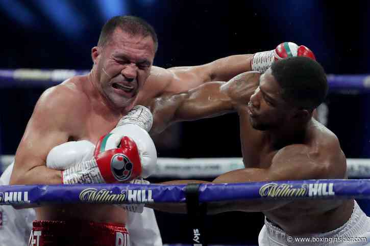 Anthony Joshua: “I’m Ready, I Want Tyson Fury”