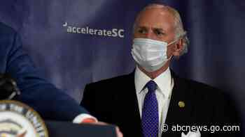South Carolina governor tests positive for the coronavirus