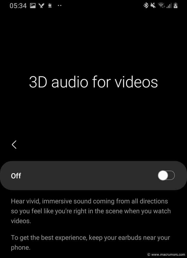 Samsung's Upcoming Galaxy Buds Pro Copy Apple's 'Spatial Audio' Feature