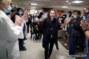 'My Second Life': California Nurse Walks Out of Hospital After 8-Month COVID-19 Ordeal