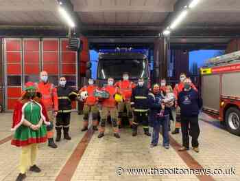 Thank you for keeping us safe' ­— special delivery for Bolton emergency services