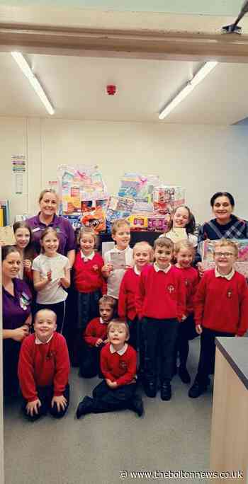 Season of goodwill to all men ­— Horwich Day Nursery children help the most in need