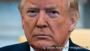 USA: Donald Trump blockiert Corona-Konjunkturpaket