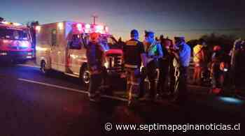 Teniente coronel de Carabineros muere en violento accidente de tránsito en la Ruta Cinco sur a la altura del cruce “Miraflores” - Septima Pagina