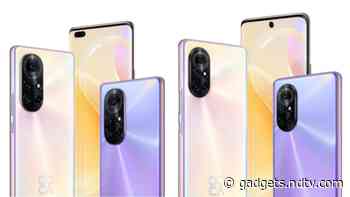 Huawei Nova 8 Pro, Nova 8 5G Smartphones With Kirin 985 SoC, 66W Fast Charging Launched