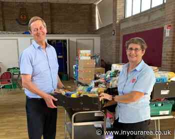 Guildford Rotarians aid Salvation Army Food Bank - In Your Area