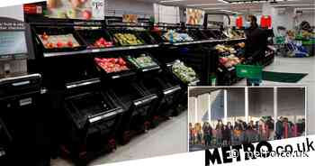 UK facing some food shortages from Sunday unless border opens within 24 hours - Metro.co.uk