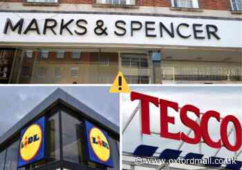 Christmas food from Tesco, Lidl and M&S urgently recalled - Oxford Mail