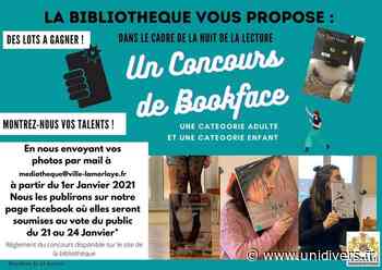 Concours de Bookface Bibliothèque municipale de Lamorlaye jeudi 21 janvier 2021 - Unidivers