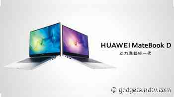 Huawei MateBook D 15, MateBook D 14 2021 With Intel 11th Generation Processors Launched