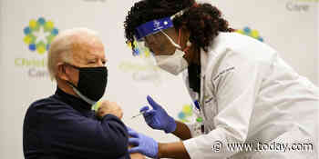 Biden receives COVID-19 vaccine, praises Trump's 'Operation Warp Speed'